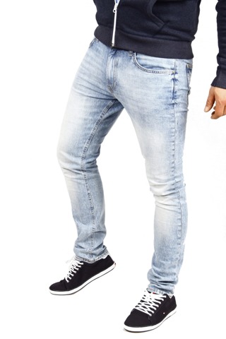 Lee Luke Ice 27 X 32 men's trousers jeans tube slim trapered L719CDMQ W27 L32