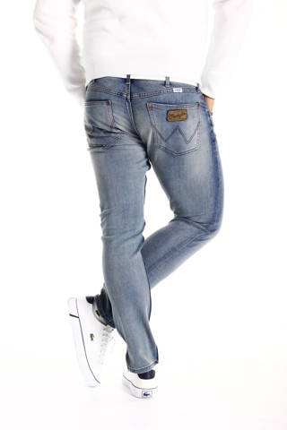 Wrangler Larston Black Knight Slim Tapered Jeans 32 X 34 Slim W32 L34