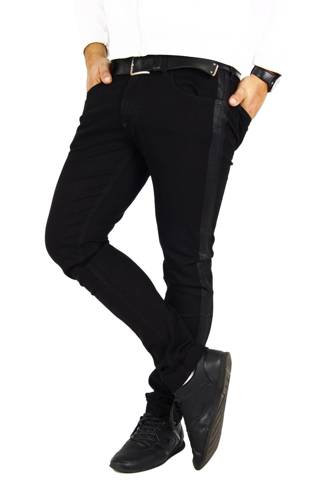 Lee Luke Clean Black Spodnie Jeansy Slim W28 L32