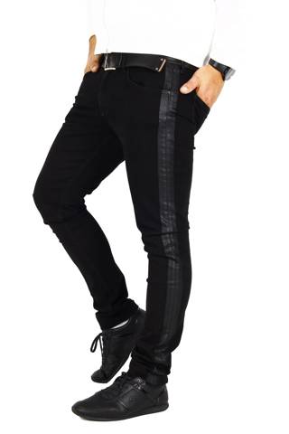 Lee Luke Clean Black Spodnie Jeansy Slim W28 L32