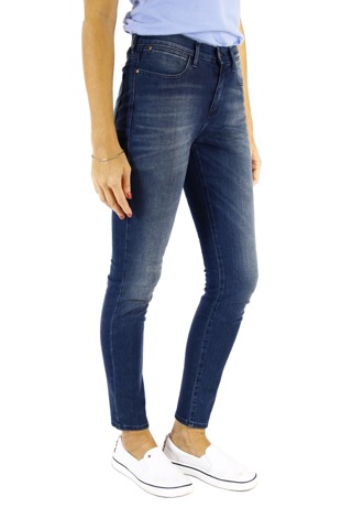 Spodnie Wrangler Skinny Vintage Blue Jeans W25 L32