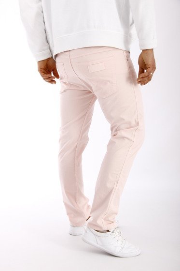 Wrangler Greensboro Peppa Pink Materiałowe spodnie męskie W38 L30