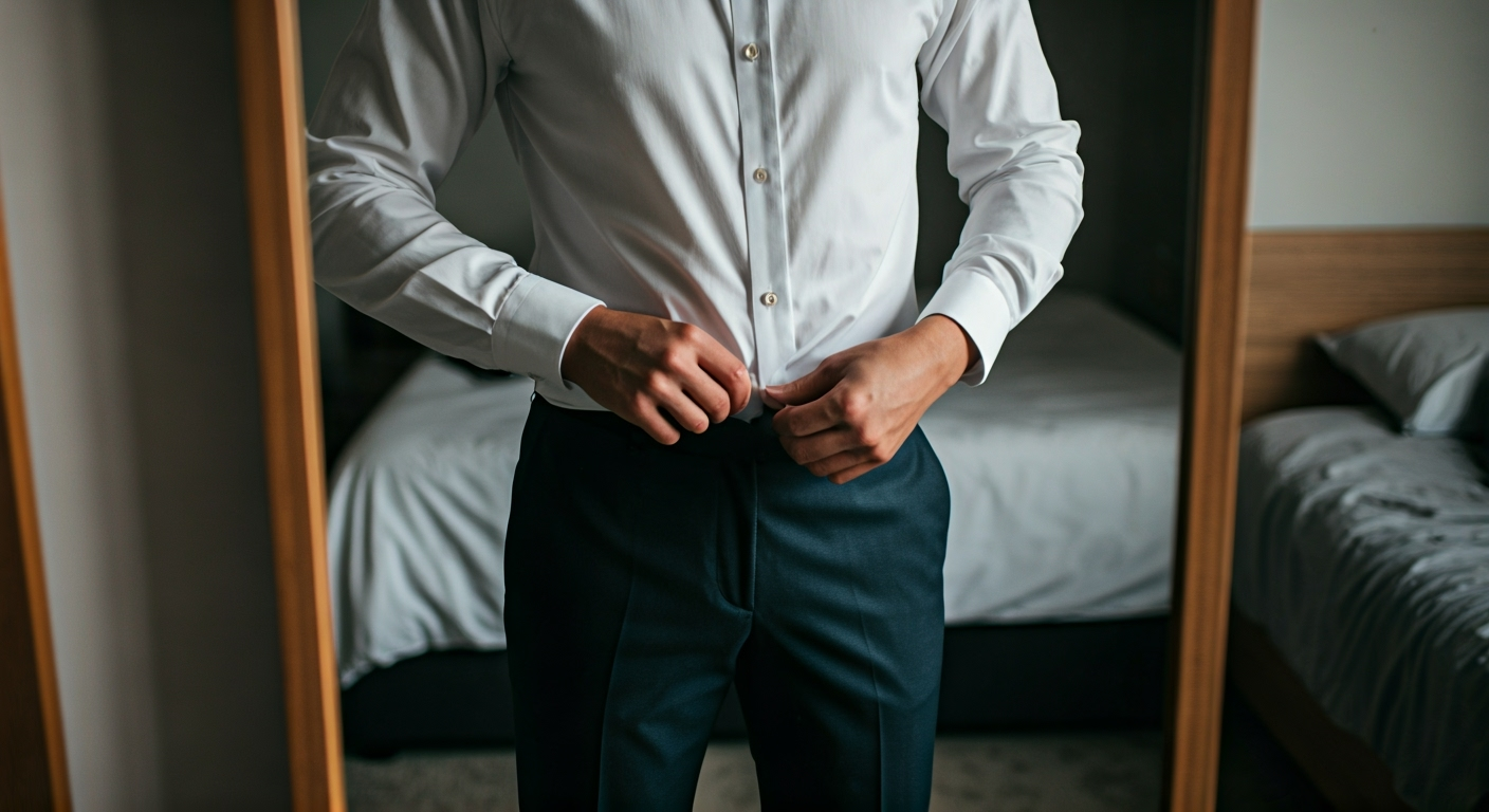 Jak włożyć koszulę w spodnie, aby było elegancko i stylowo? Krok po kroku 2