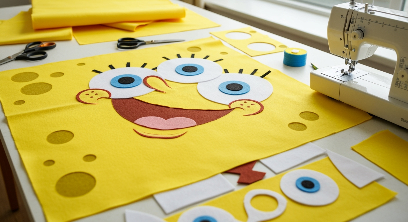 Jak zrobić strój Spongebob? Kilka prostych kroków 2