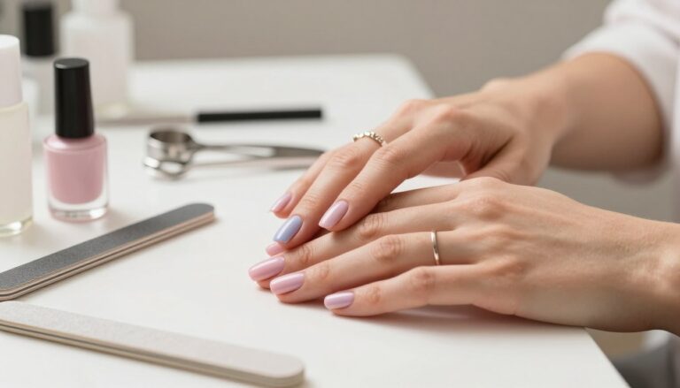 manicure hybrydowy jak długo się trzyma