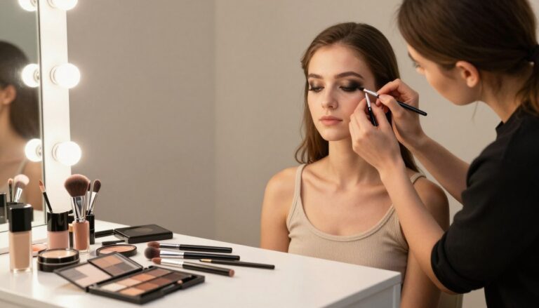smokey eyes krok po kroku